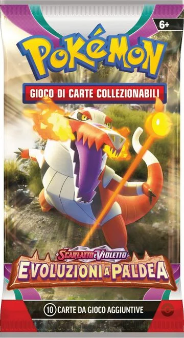 Card Pokemon Scarlatto e Violetto confezione da 36 Buste in Italiano