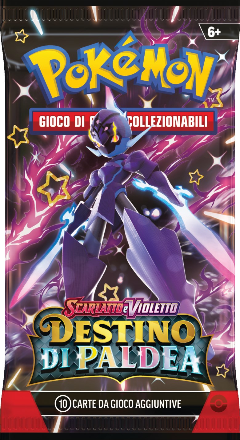 Pokemon - Destino Di Paldea - Mini box da 6 buste - Scarlatto e Violetto - ITA - immagine 2