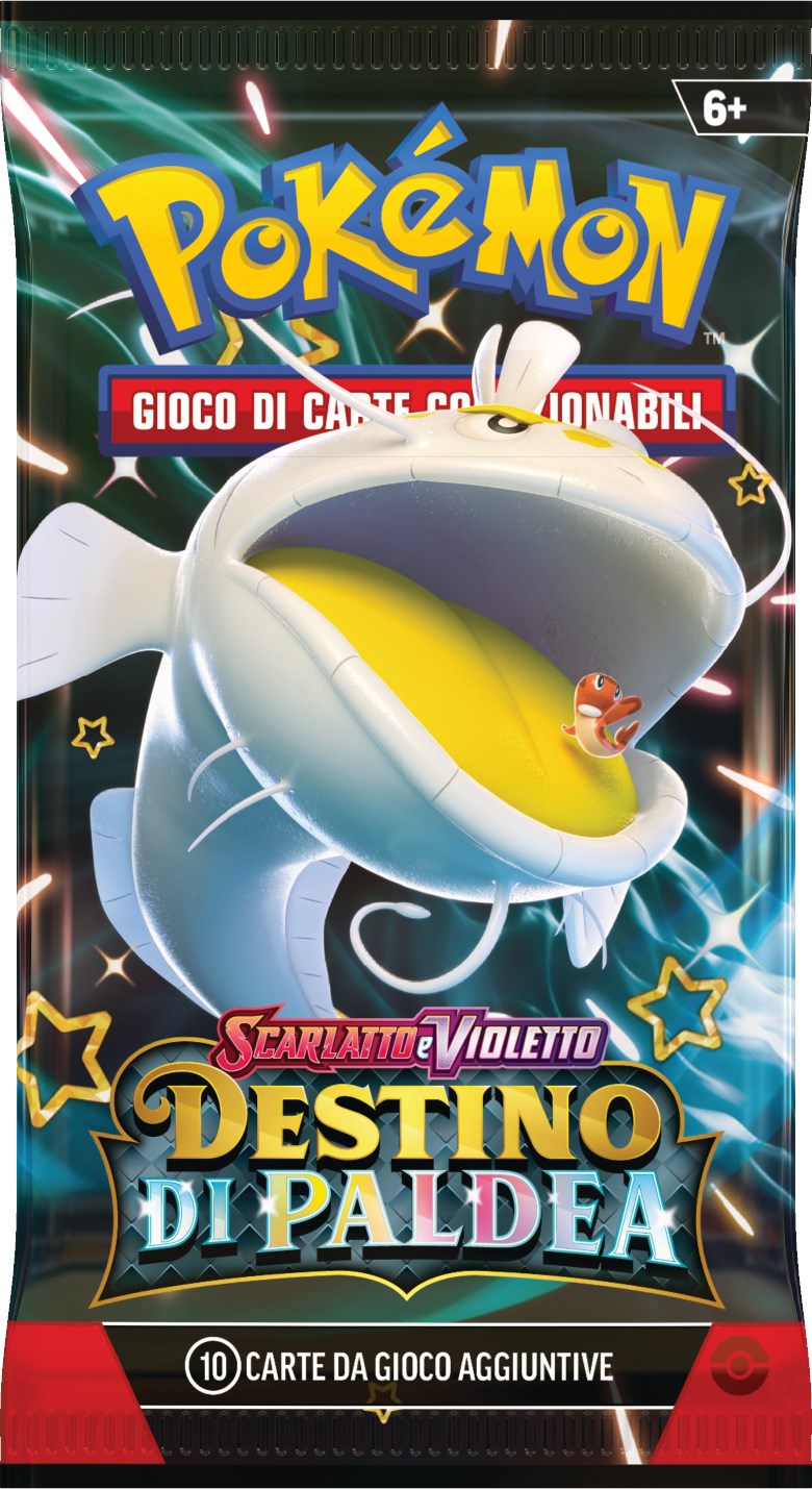 Pokemon - Destino Di Paldea - Mini box da 6 buste - Scarlatto e Violetto - ITA - immagine 3