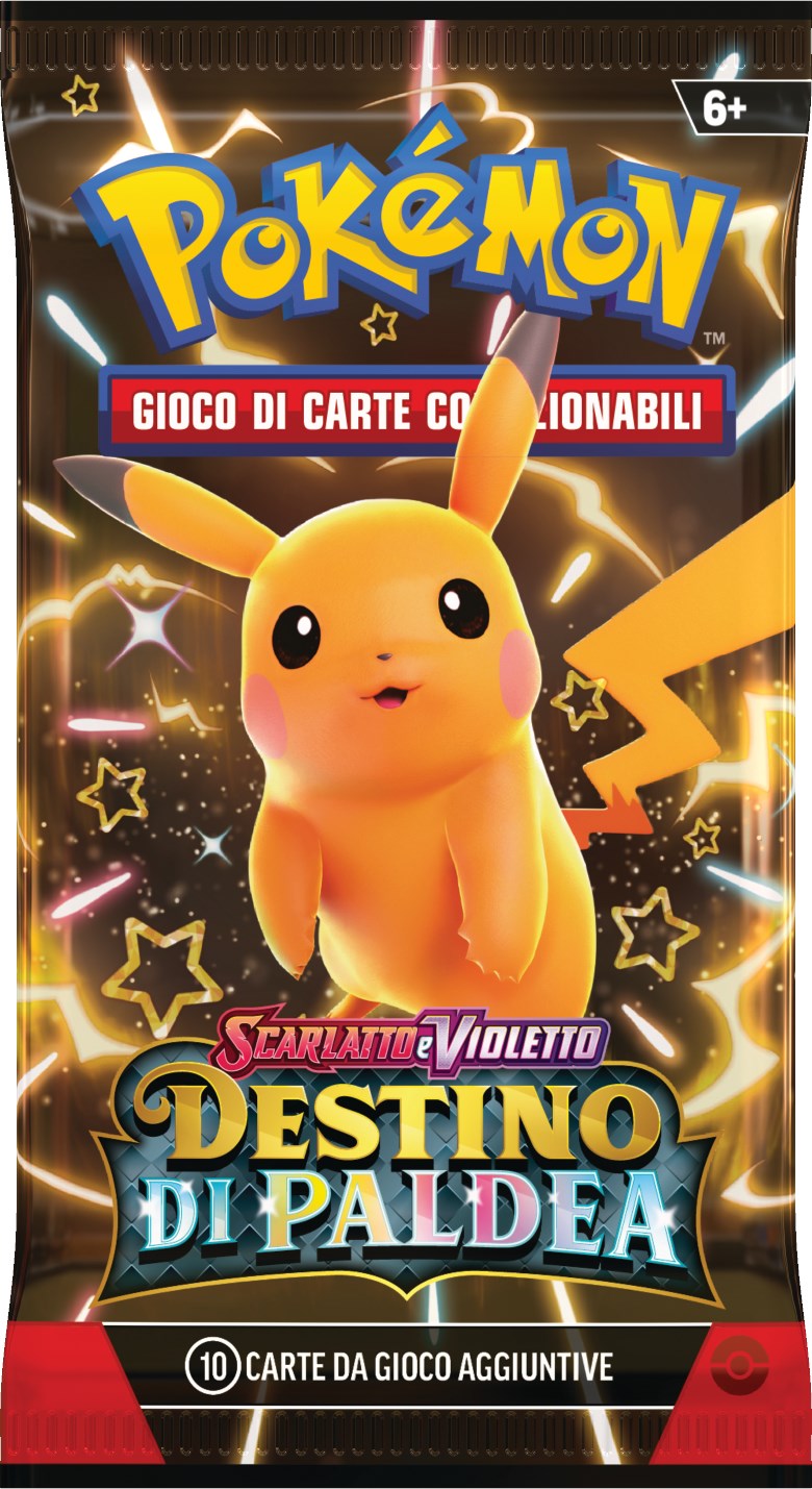 Pokemon - Destino Di Paldea - Mini box da 6 buste - Scarlatto e Violetto - ITA - immagine 4