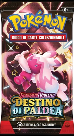 Pokemon - Destino Di Paldea - Mini box da 6 buste - Scarlatto e Violetto - ITA - immagine 5