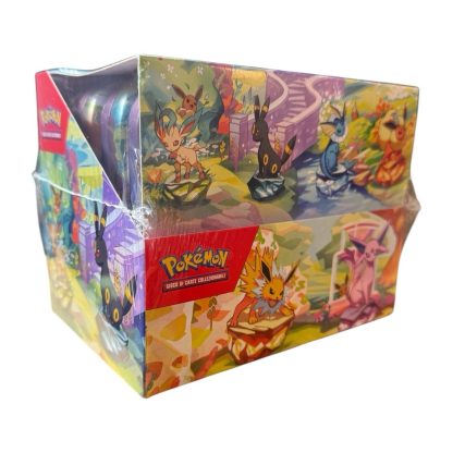 Pokemon evoluzioni prismatiche set x8 mini tin box sealed ITA