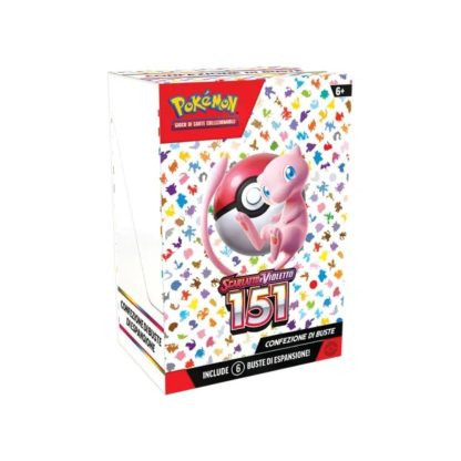 Pokemon 151 bundle da 6 buste