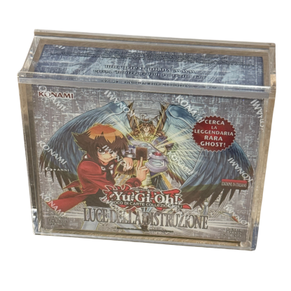Teca ad incastro per box yugioh acrilyc case in plexiglass
