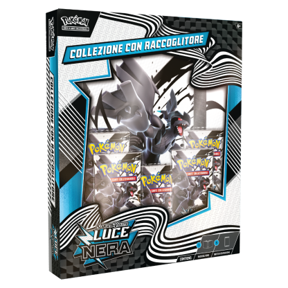Pokemon Collezione Luce Nera Con Raccoglitore ITA