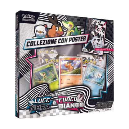 Pokemon Collezione starter Luce Nera e Fuoco Bianco unima ITA
