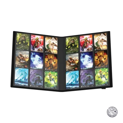 album raccoglitore carte pokemon Yu gi oh Magic ultimate guard 9 spazi nero - immagine 3