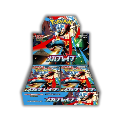 Pokemon Booster Box Mega Brave 30 Buste M1L Jap
