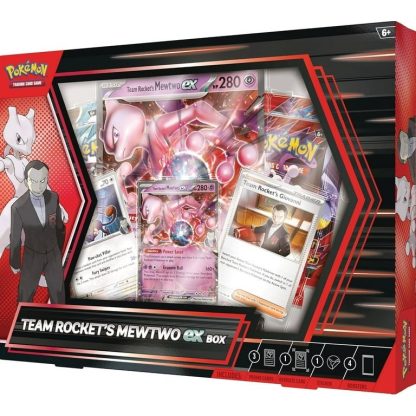 Pokemon collection Team Rocket's Mewtwo ex Box ENG