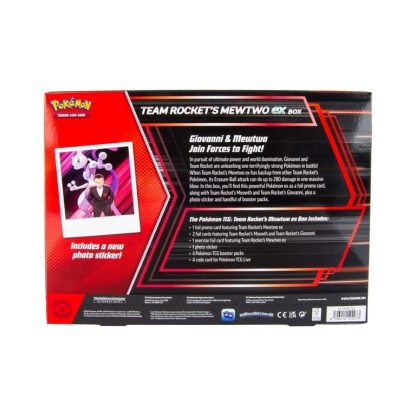 Pokemon collection Team Rocket's Mewtwo ex Box ENG - immagine 2