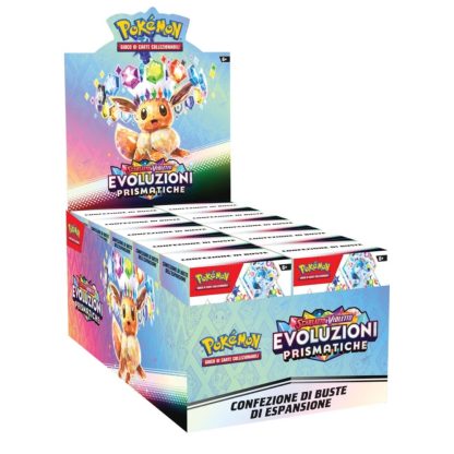 Pokemon evoluzioni prismatiche box bundle da 6 buste ITA SIGILLATO