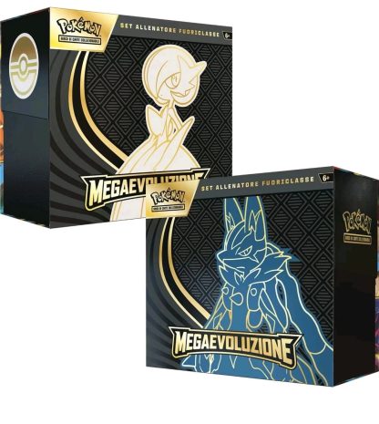 Pokemon Etb Set Allenatore Fuoriclasse Megaevoluzione Mega lucario + gardevoir