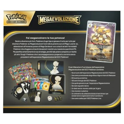 Pokemon Etb Set Allenatore Fuoriclasse Megaevoluzione Mega lucario + gardevoir - immagine 3