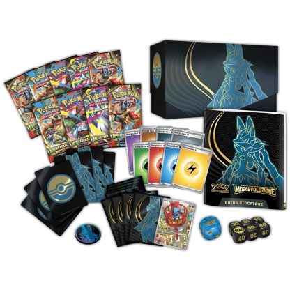 Pokemon Etb Set Allenatore Fuoriclasse Megaevoluzione Mega lucario - immagine 2