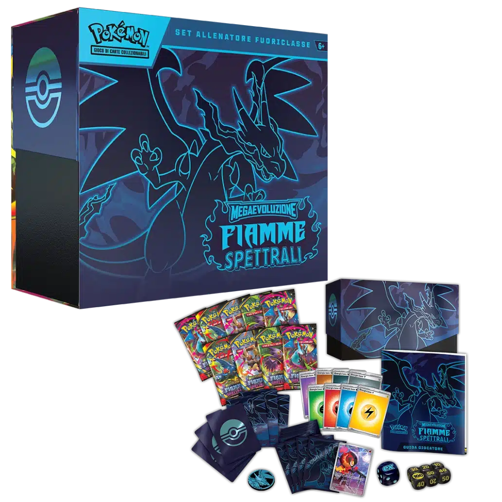 Pokemon Etb Set Allenatore Fuoriclasse fiamme spettrali ita