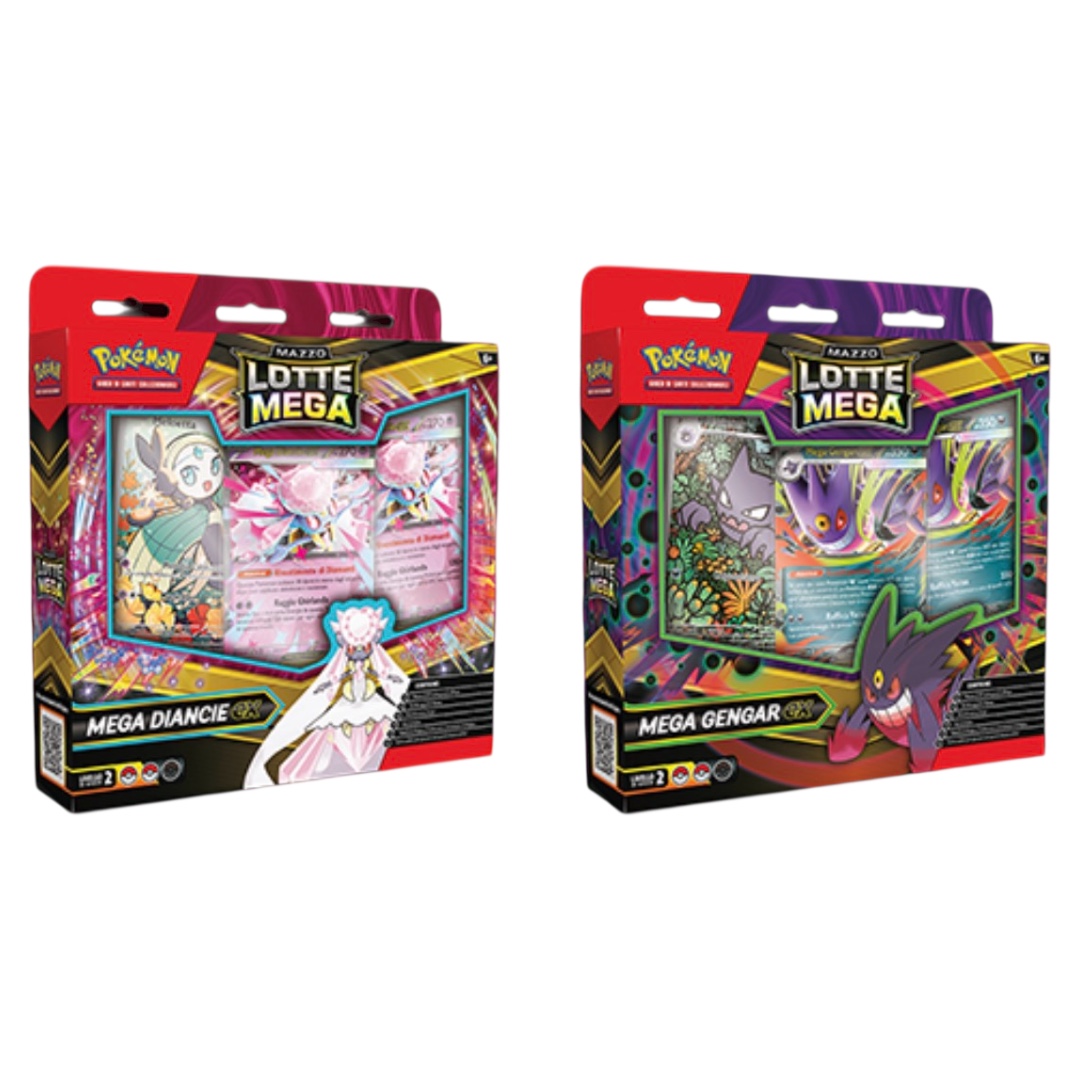 Pokemon mazzo lotte mega gengar ex e diancie ex