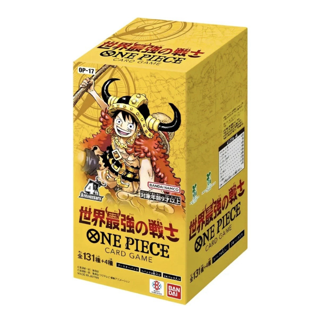 One Piece Card Game – The World's Strongest Warriors OP-17 Display 24 Buste (JP)